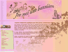 Tablet Screenshot of fee-moi-une-banniere.net